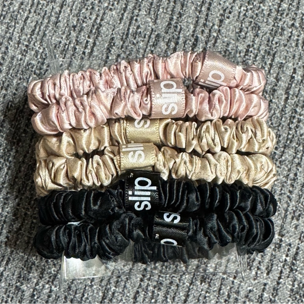Slip Pure Silk 6-Pack Skinny Scrunchies - Picture 12 of 12